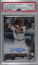 2017 Bowman Draft Chrome Pick Zach Kirtley #CDA-ZK PSA 9 MINT Auto 0a2