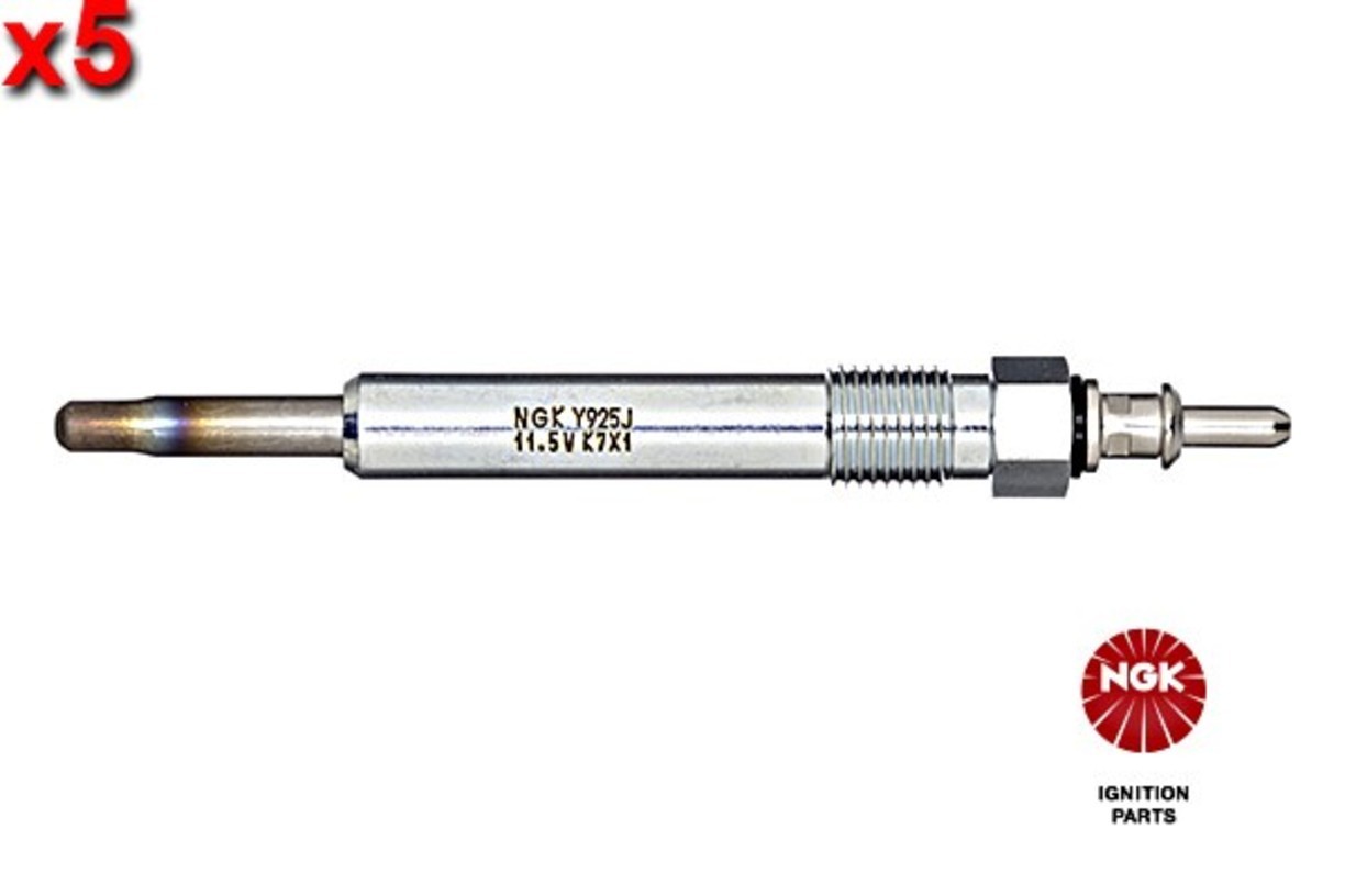 NGK 5x Glow Plug For MERCEDES S202 W202 VF210 PUCH G-Modell 93-02 0011592101