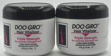 2PK Doo Gro Hair Vitalizer Triple Strength For Severely Damaged Hair  4 OZ EACH