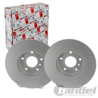 2X Ferodo 304Mm Bremsscheiben Voll Hinten Passend FüR Land Rover Discovery Range