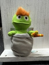 1997 Tyco Sesame Street Beans Oscar the Grouch NWT 6" Jim Henson CTW Muppets