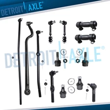 Front Tie Rods Ball Joints Suspension Kit for 1995 - 1997 Dodge Ram 2500 3500