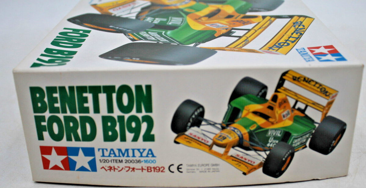 TAMIYA ベネトンフォード B192 1/20 プラモデル ベネトン フォード B192 完成作品紹介（タミヤ・1/20