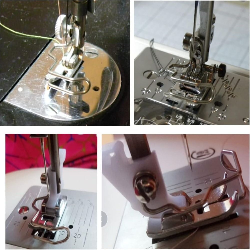 Silver Sewing Machine Finger Guard Iron Safety Needle Finger Guard For Singer eBay