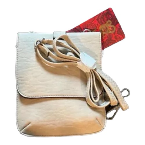 Carlos Santana Brown Small Crossbody Ring bag handbag Faux Leather - Picture 2 of 3