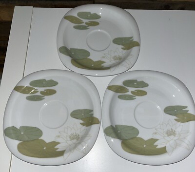 Timo Sarpaneva for Rosenthal. Rare Suomi porcelain 3 ~ Side plates, 1970s- 1980s