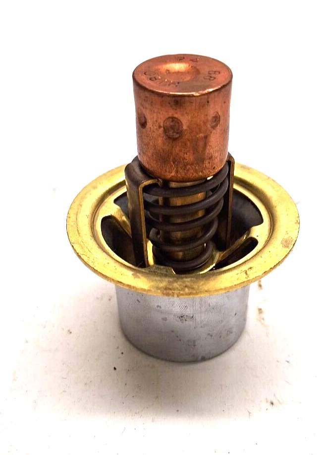 NOS RADIATOR THERMOSTAT FOR INTERNATIONAL & FARMALL TRACTORS 619736C2 - Image 2 of 4