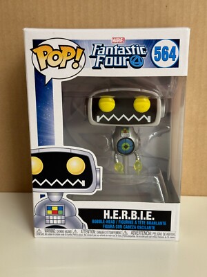 Funko Pop! Vinyl Marvel Fantastic 4 H.E.R.B.I.E. Wackelkopf Herbie #564