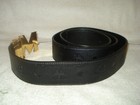 100% AUTHENTIC NEW MEN MCM BLACK LOGO EMBOSSED ACCENT MCM BELT ONE SIZE — photo 3