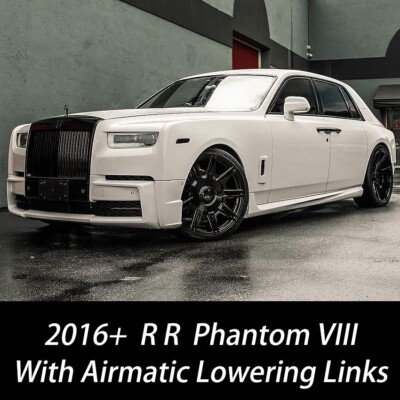 For 16+ Rolls Royce Phantom VIII Adjustable Lowering Links Suspension Kit Module