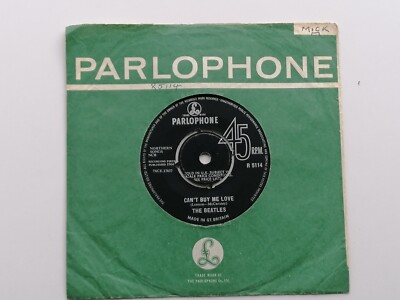 THE BEATLES ORIGINAL  1964 UK 45  CANT BUY ME LOVE  EXCELLENT IN ORIG SLEEVE
