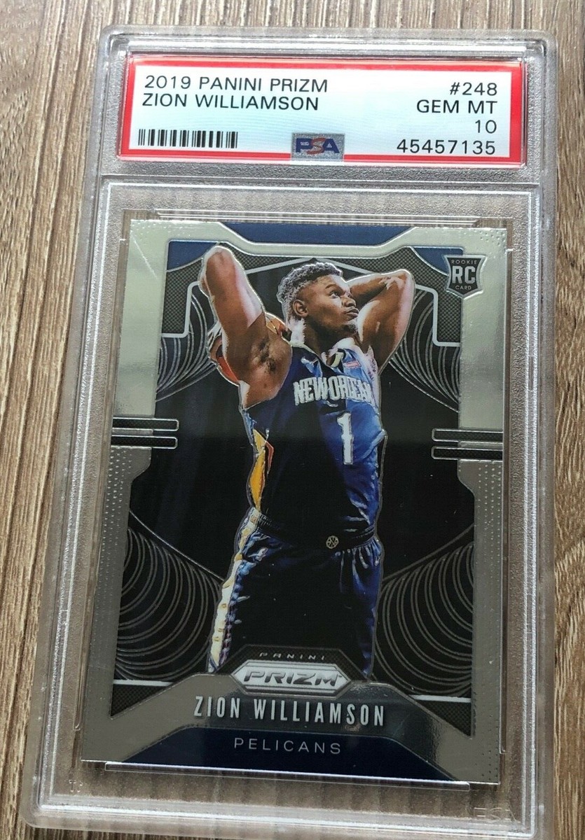 ZION WILLIAMSON 2019-20 Panini Prizm Base Rookie Card RC