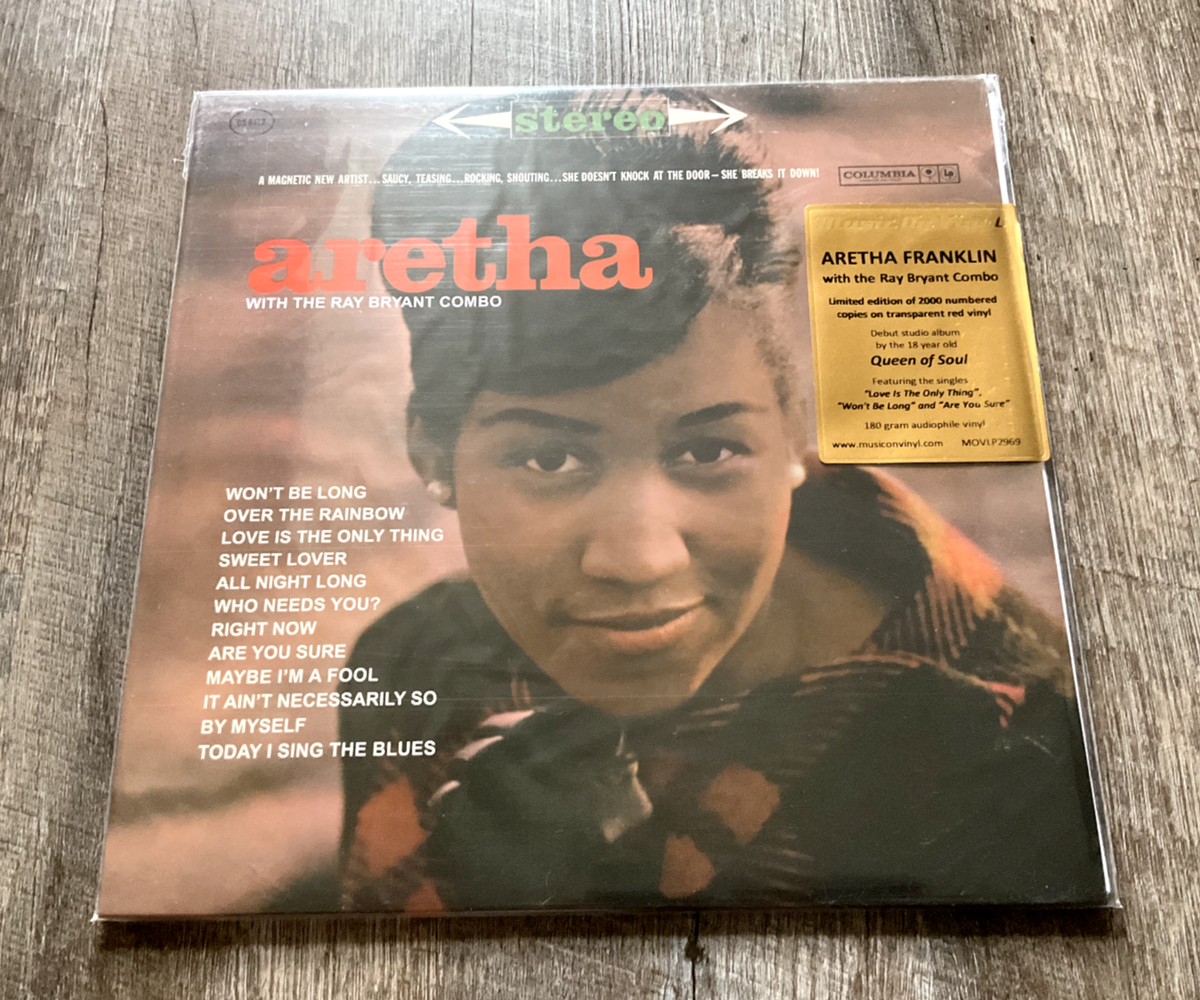 Aretha Franklin - Aretha Vinyl LP Album - Red - Numbered x/2000