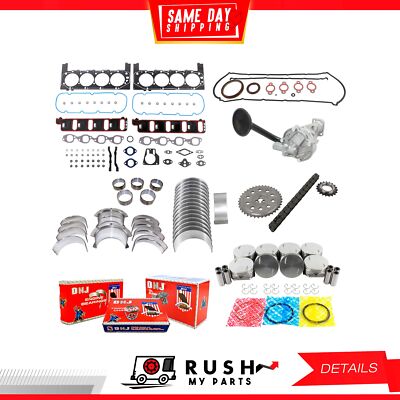 02-03 Master Motor Umbau Set Für Chevrolet 8.1L OHV DNJ EK3181AM