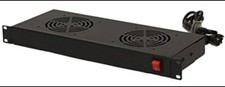 NavePoint Rack Cabinet Mounted Server Cooling System With 2 Fans
