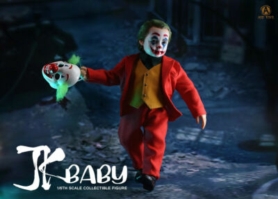 ADD TOYS AD-07 1/6 JK Baby Joker Arthur 15.5cm Collectable ADD TOYS AD-07 1/6 JK Baby Joker Arthur 15.5cm Collectable
