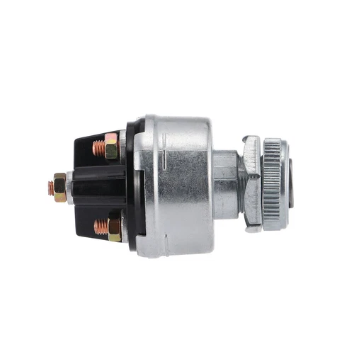 Universal Ignition Key Starter Switch w/ 2 Keys For Car Tractor Trailer 12V-24V - Picture 8 of 13