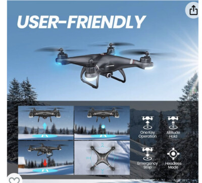 Holy Stone HS110G GPS FPV Drone with 1080p HD Live Video Camera  631661997479|