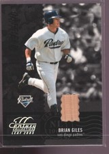 BRIAN GILES 2005 LEAF CENTURY GAME USED BASEBALL BAT SAN DIEGO PADRES /250 $12