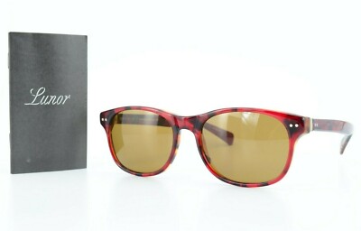 LUNOR Sunglasses S1 Mod 1103 Col 29 Tortoise Red Polarized Cat.3 53-17 145 M