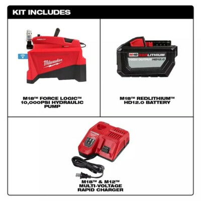 Milwaukee CANADA FORCE LOGIC 18V Li-Ion Cordless 10,000 PSI