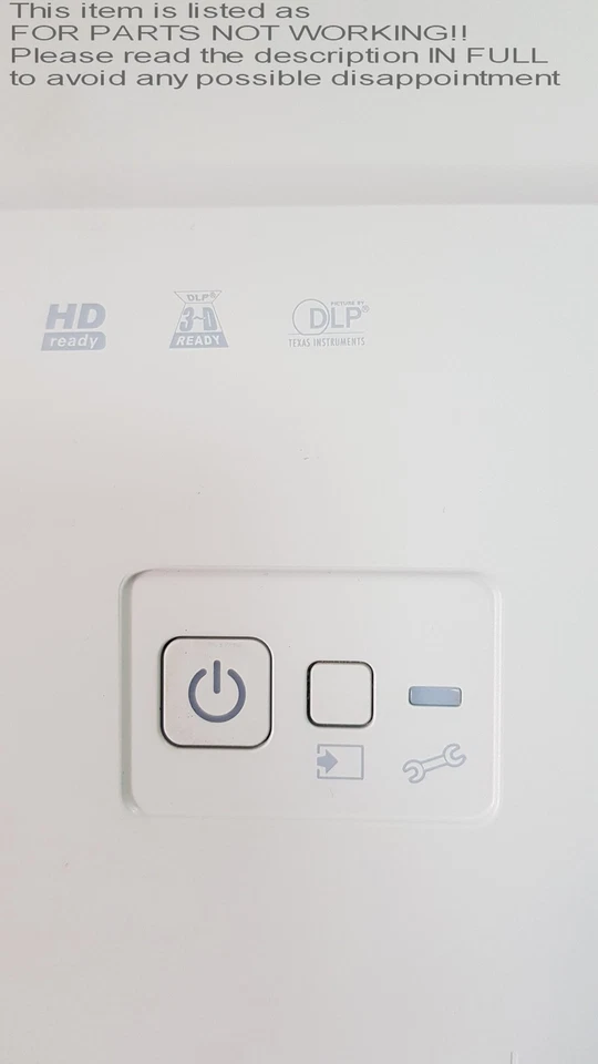 READ DESCRIPTION! Smart LightRaise 40wi 3D Ready DLP HDMI Projector Unit ONLY - Image 2 of 4