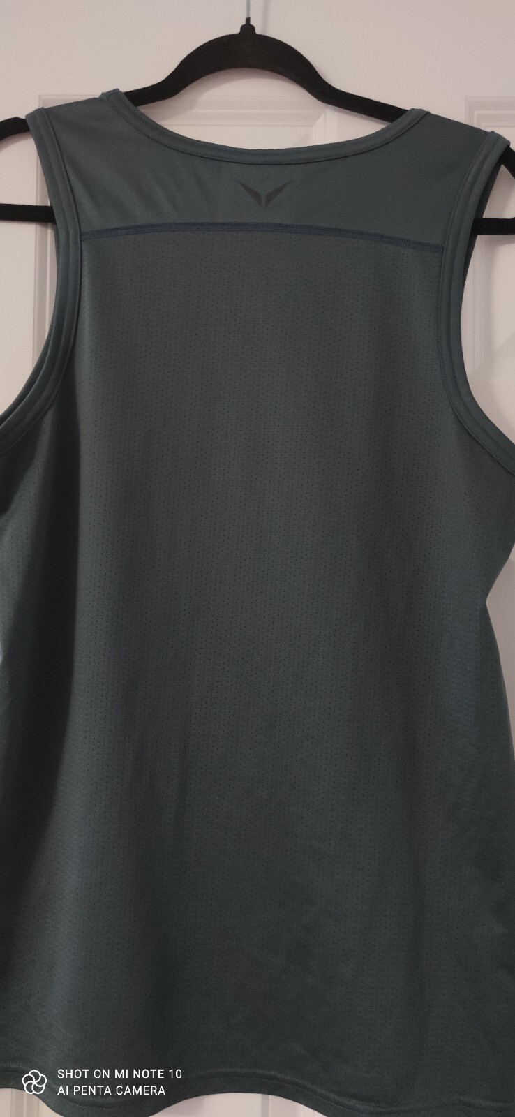 T shirt pullover senza maniche palestra allenamento Fila Small Grigio Activewear