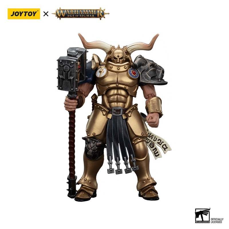 JOYTOY Warhammer AGE OF SIGMA Stormcast Eternals Blacktalons Rostus Oxenhammer