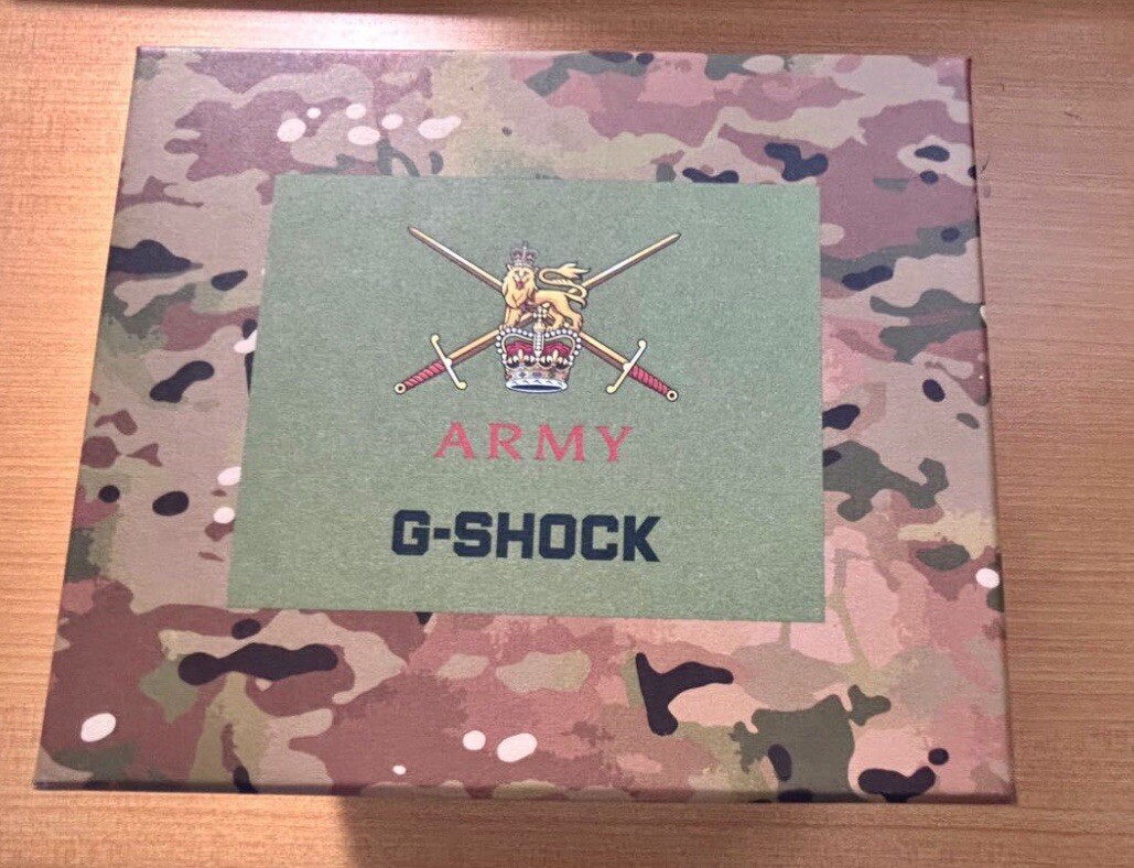 Casio G-shock British Army Collaboration GG-B100BA-1AJR From Casio G-shock British Army Collaboration GG-B100BA-1AJR From