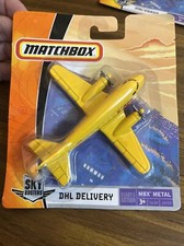 HTF Matchbox Sky Busters DHL Transport Propeller Cargo Plane SB-61
