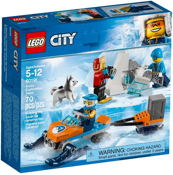 Lego Arctic Exploration Team 60191 Town Minifigure Building Set | eBay