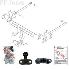 Tow-Trust Towbar for Mercedes C-Class Estate (S204) 2008-2014 - Flange Tow Bar