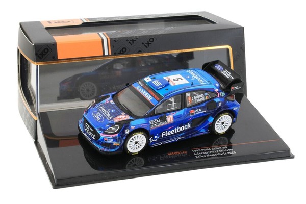 Ford Puma Rallye Monte Carlo 2023 Serderidis #9 IXO RAM881 1:43-image