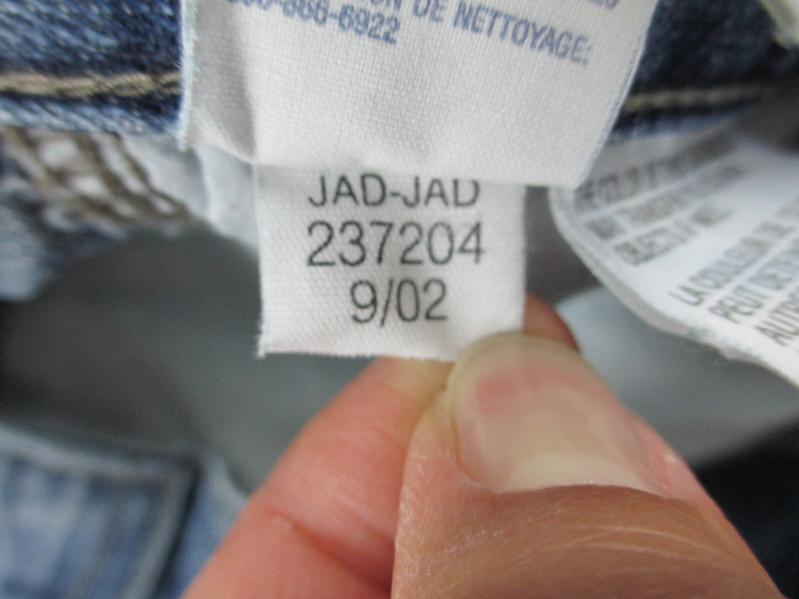 VINTAGE Tommy Hilfiger Pants Mens 32 Blue Denim Jeans 00s Casual 32X32 thumbnail 15