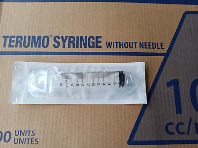 lot of 100  10cc Luer Lock Tip Syringes (without needles)