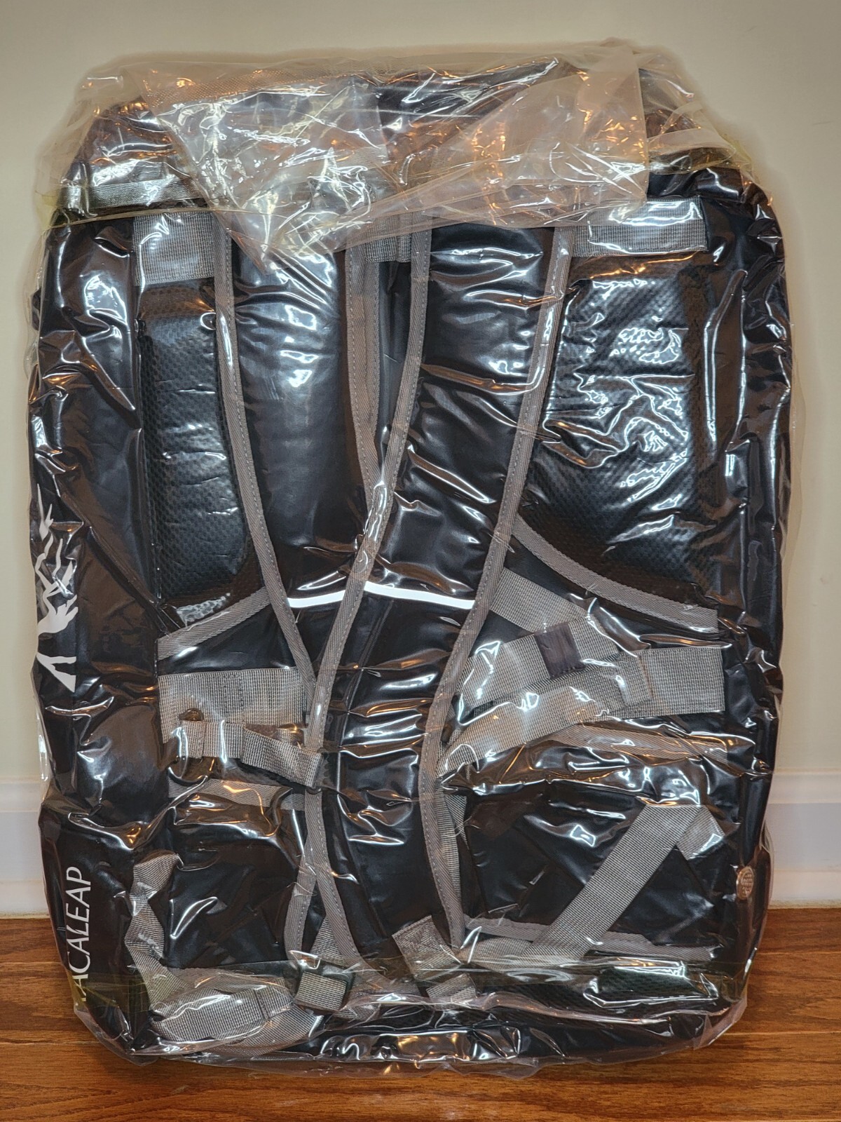 Caracaleap Ski Boot Bag Durable Black Backpack Travel Storage New with Tags