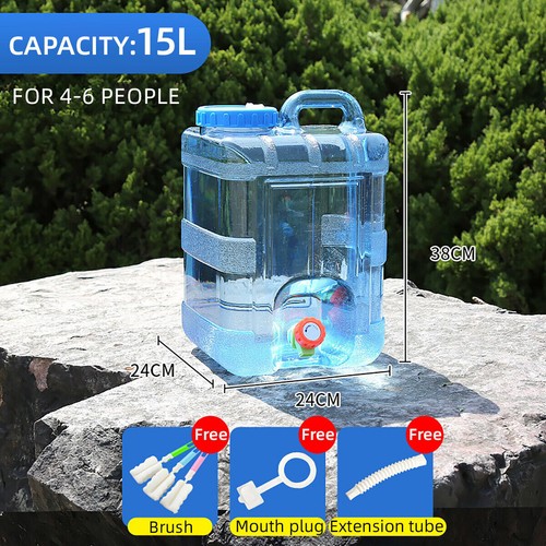 Outdoor Water Bucket Household Storage Car Water Tank Drinking Water Storage - Picture 6 of 18
