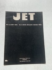Jet Sheet Music Harry Revel Bennie Benjamin George Weiss 1951 Jazz Beguine