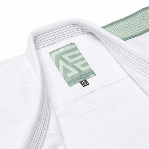 Albino And Preto A&P Gi Herringbone Classic Batch #87 A1L White W/Olive