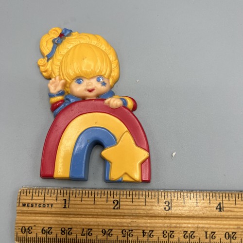 Vtg 70s Cup Cake Decorations Topper Tops Ballerina Clown Rainbow Bright Holders - 第 18/19 張圖片
