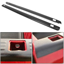 Black Bed Rail Caps For 1999-2006 Chevy Silverado Gmc Sierra 66 Bed 7201151
