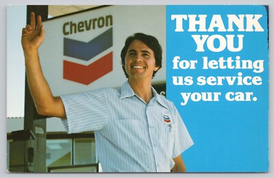 Albuquerque New Mexico, Winrock Chevron Auto Service Advertising, VTG Postcard