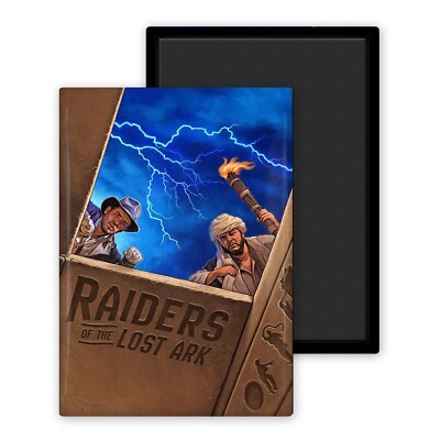 Indiana Jones Raiders of the Lost Ark 1981 v5 Filmplakat Kino-Magnet 54x78mm