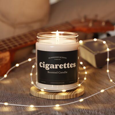 cigarette smoke scented candle Cigarette Scented Candle - Funny Gag Gift Candle by Nonsense Scents