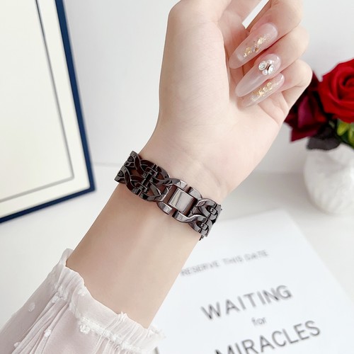 Fr Apple Watch Series 10 9 8 7 6 5 3 1 2 SE Ultra Twist Chain Strap with Diamond - Picture 3 of 16