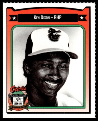 【激レア】りぼん メンバーズカード 1991 Crown Ken Dixon Baltimore Orioles #108 | eBay