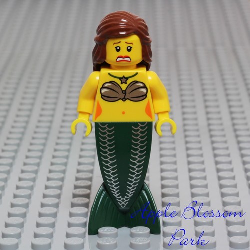 NUEVA MINIFIGURA LEGO Mujer SIRENA - Minifigura Ladrillo Barba Pirata Barba Niña 6243 - Imagen 3 de 3