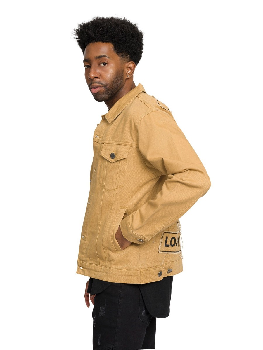 Victorious Men's Casual Essential World Tour Colored Cotton Denim