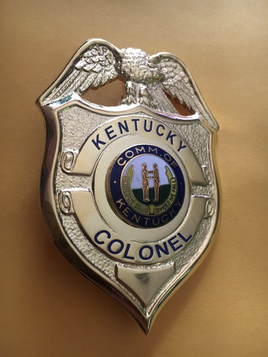 Kentucky Colonel Badge Commonwealth of Kentucky Fraternal Organization eagle top