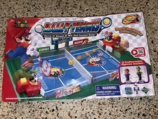 Epoch Everlasting Play Super Mario Rally Tennis Tabletop Action Game w Figures 